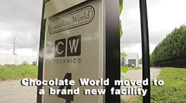 Chocolate World moved to a brand new facility